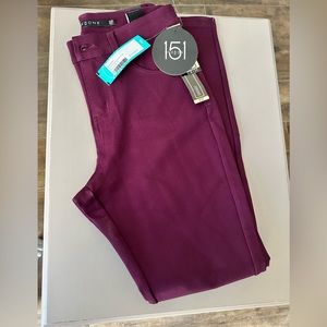 NWT Dictionary plum pant size 6
